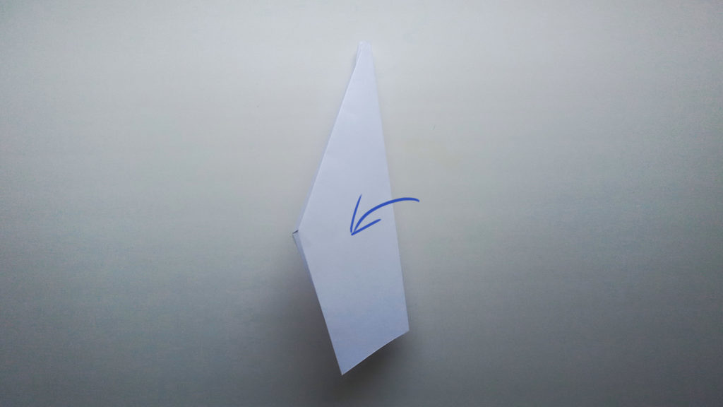 Бумажный самолетик Замок Накамуры - Шаг 10-3 - Левое крыло