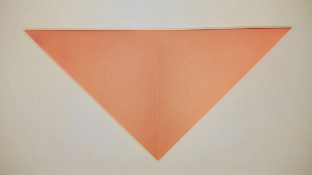 Направляющая в центре треугольника