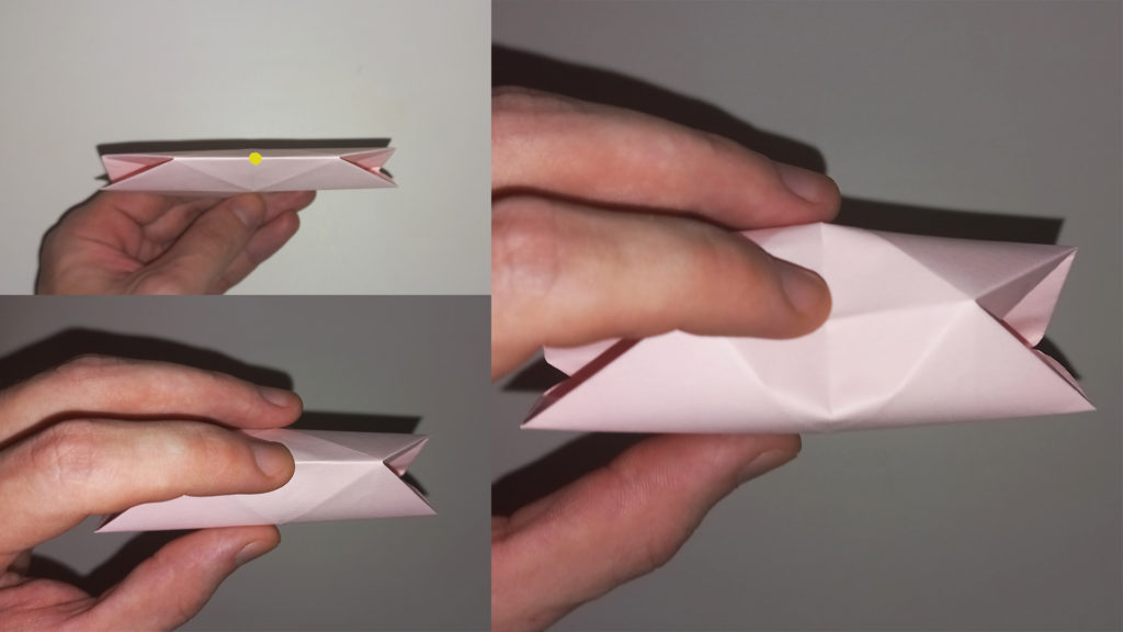 Оригами сердечко - Шаг 12 - Объем